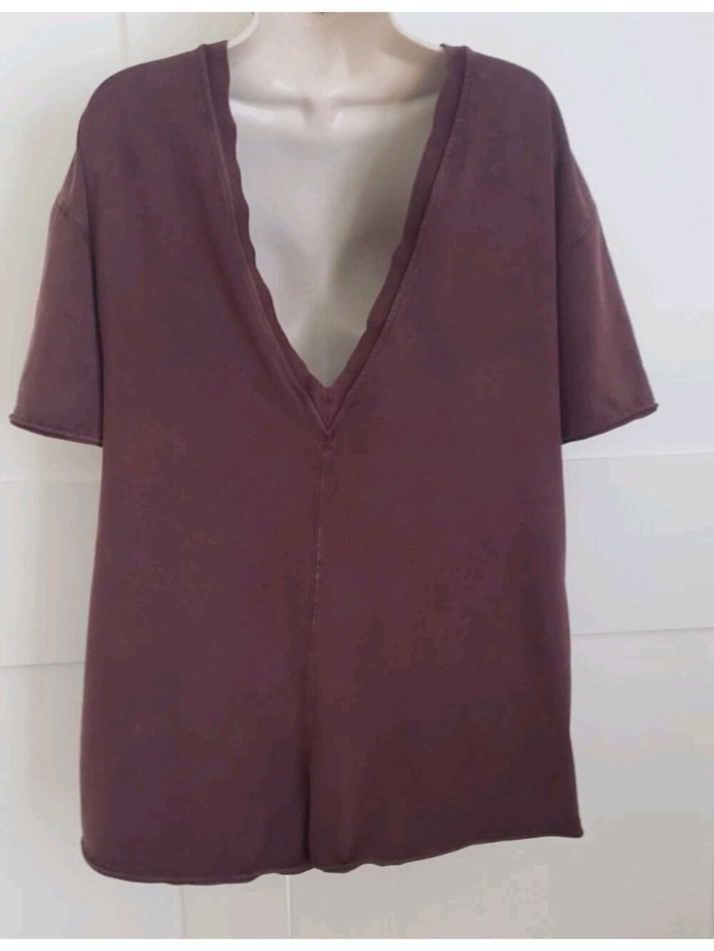 NEW FREE PEOPLE MOVEMENT HOT SHOT TEE ROMPER XSMALL DARK ESPRESSO - Picture 4 of 8
